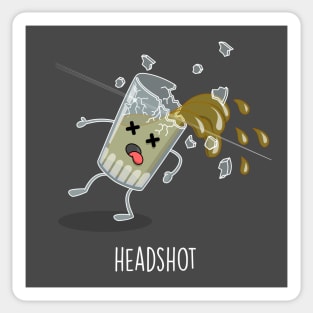 Headshot Sticker